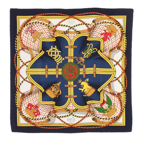 Hermes Grande Tenue Scarf 